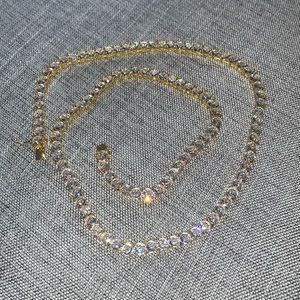 5mm Tennis Chain 18k Gold